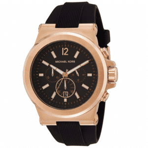 Montre Michael Kors MK8184 bracelet silicone noir