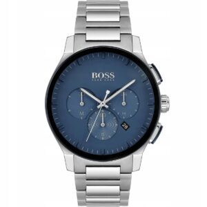 Montre Hugo Boss HB1513763 robuste avec bracelet argenté