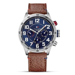 Montre Tommy Hilfiger TH1791066 bracelet en cuir marron