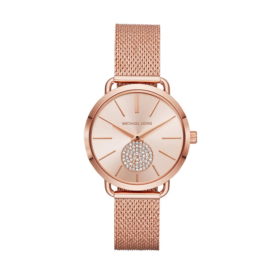 Montre Michael Kors MK3221 rose et cadran brillant