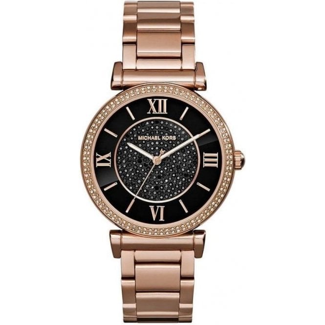 Montre Michael Kors MK33561 cadran brillant noir